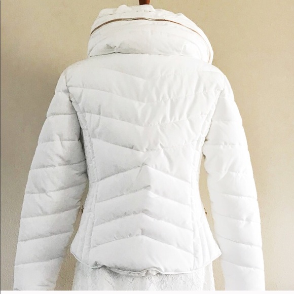 Zara white Puffer Jacket - Picture 6 of 8